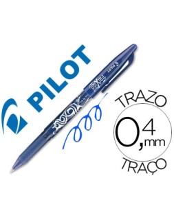 Boligrafo pilot frixion borrable azul